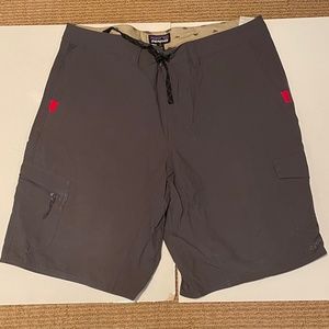 Patagonia Board Shorts- Forge Gray Size 38-Excellent Condition